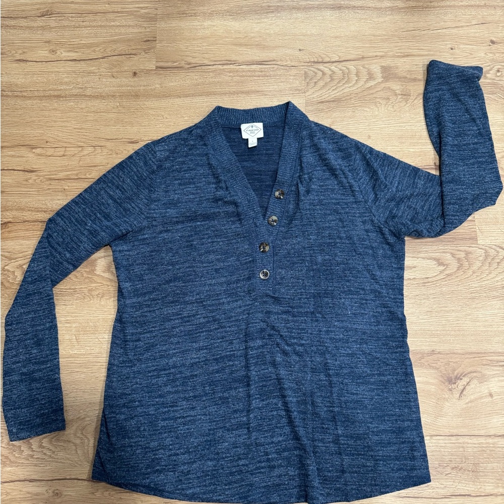 St. John's Bay Blue Men's Polo Shirt